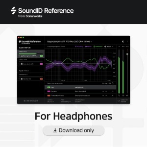 [Sonarworks] SoundID Reference for Headphones / 다운로드버전 / 전자배송